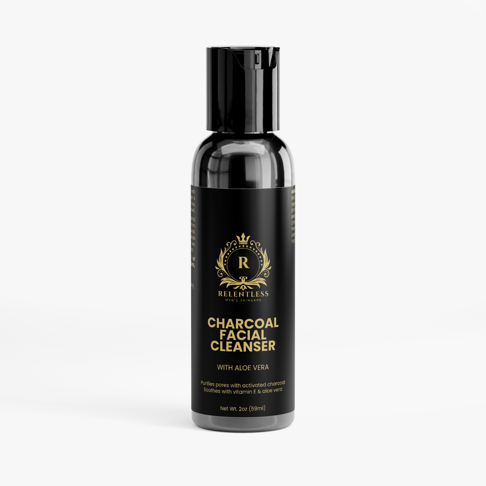 RELENTLESS MEN X BKLYN BEAUTII CHARCOAL FACIAL CLEANSER